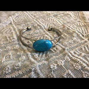 Turquoise & Silver Bracelet